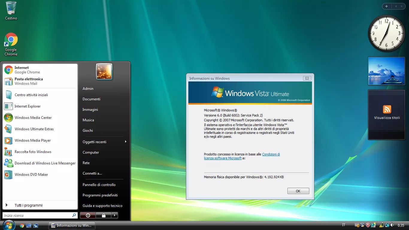 WINDOWS VISTA