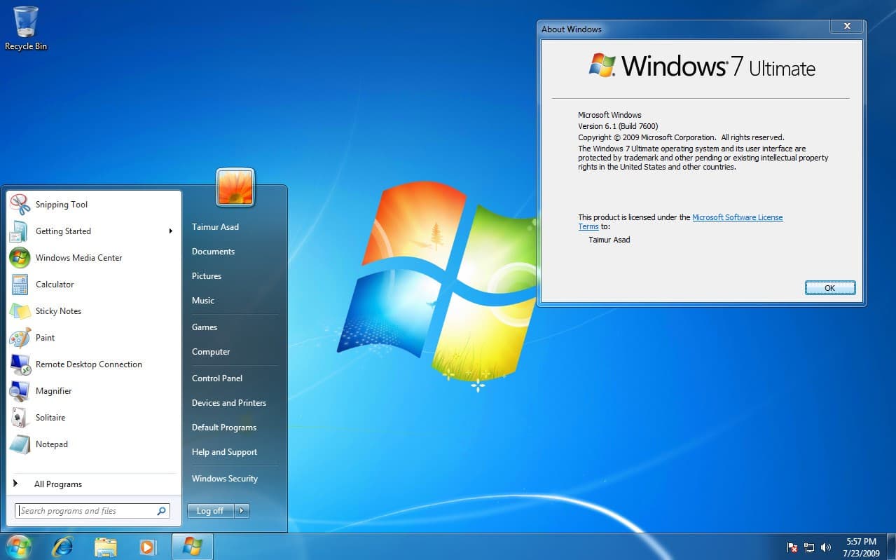 WINDOWS 7